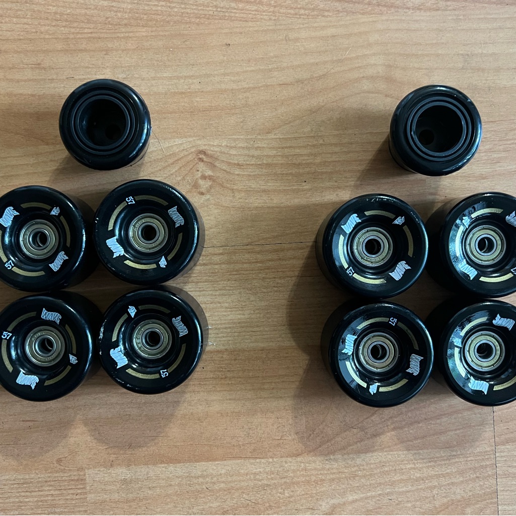 Wave Brand 57mm Quad Skate WheelsNever Used